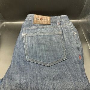 Kiton Cotton Tapered Fit Blue Denim